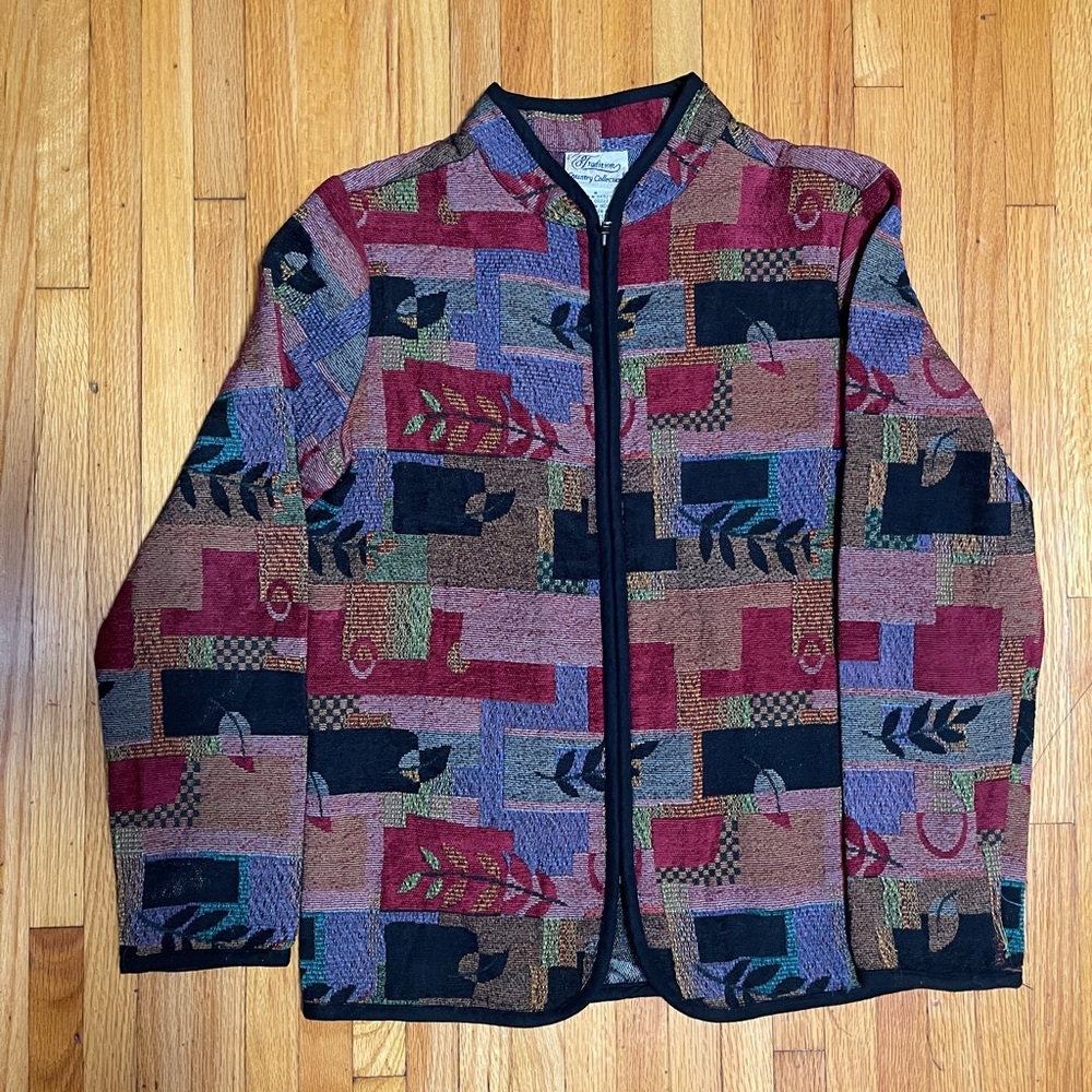 Colorful Geometric Women's Jacket